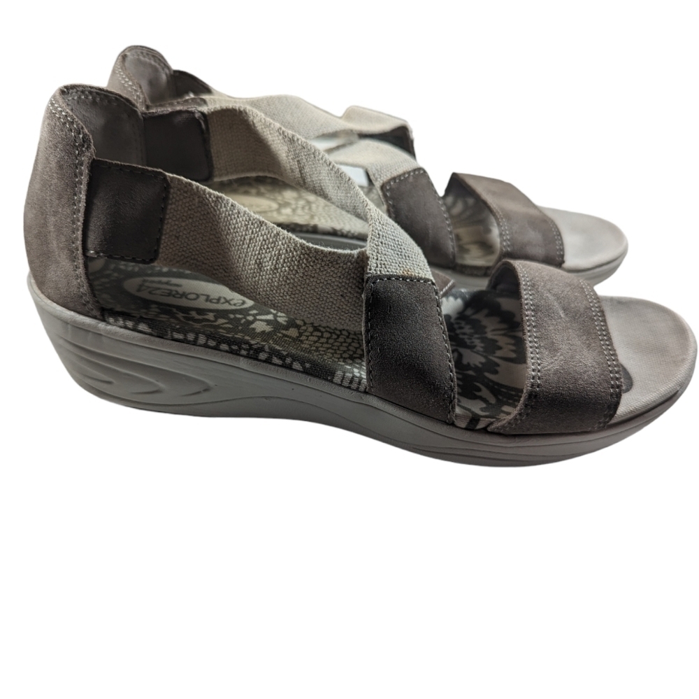 Easy Spirit Explore 24 Esmatilde Wedge Sandals Sz 8 - Picture 7 of 10
